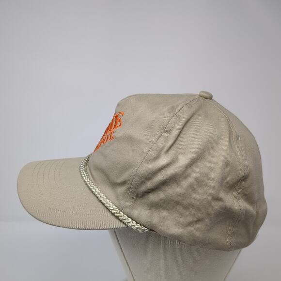 The Home Depot Snapback Rope Hat Brown One Size Adjustable Embroidered - Picture 3 of 9